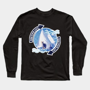 Cat Sailing Long Sleeve T-Shirt